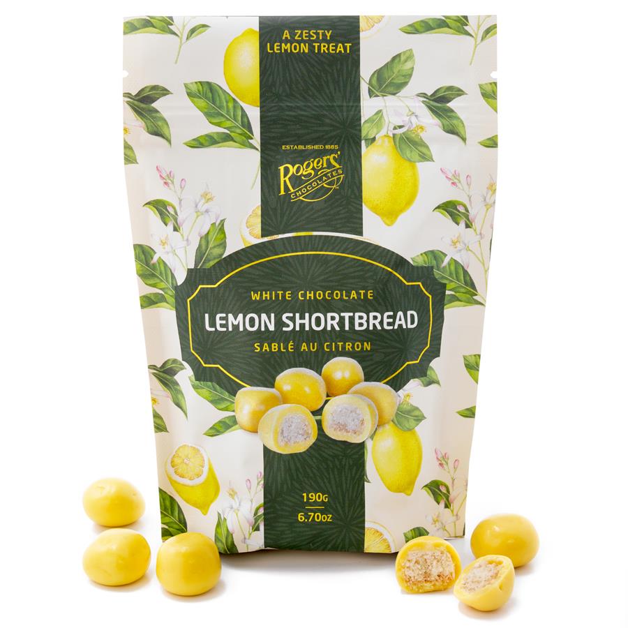 Rogers White Chocolate Lemon Shortbread